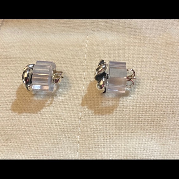 SOLDJames Avery Sterling Silver heart KNOT - Picture 2 of 2